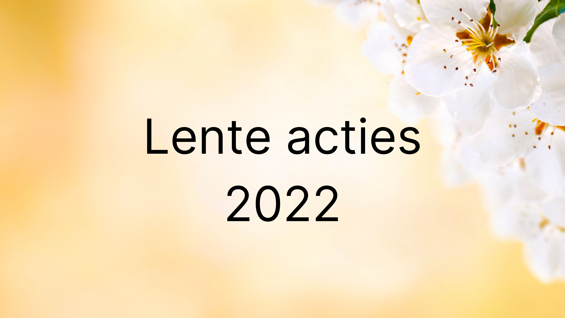 Lente-acties van Fentris Lente-acties van Fentris