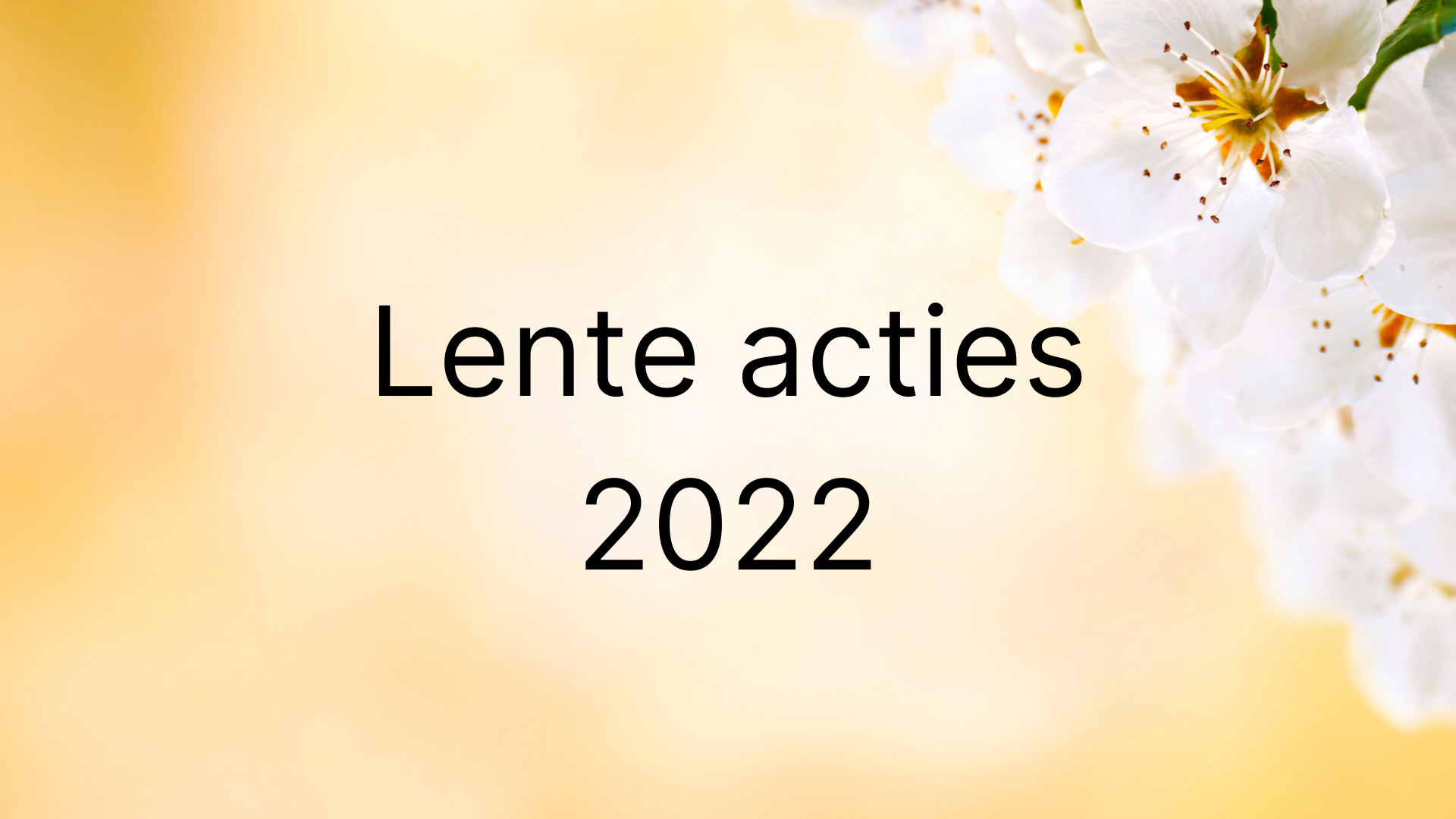 Lente-acties van Fentris