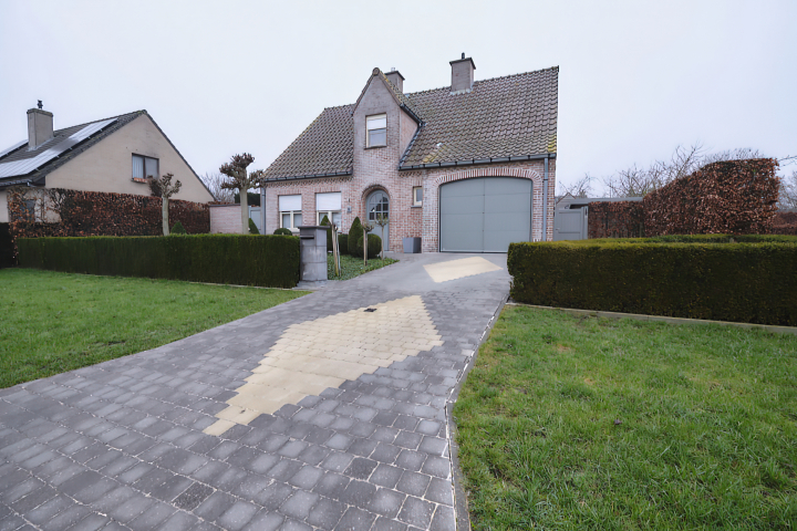 Garagepoort in landelijke stijl