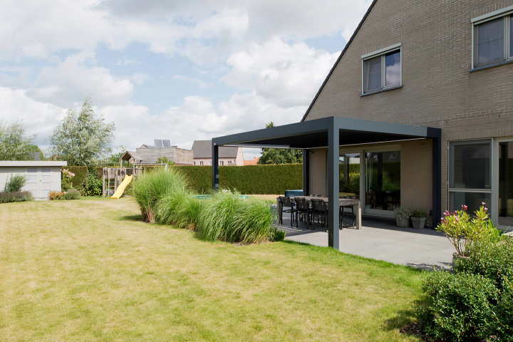 Pergola SO! Met windvaste screens