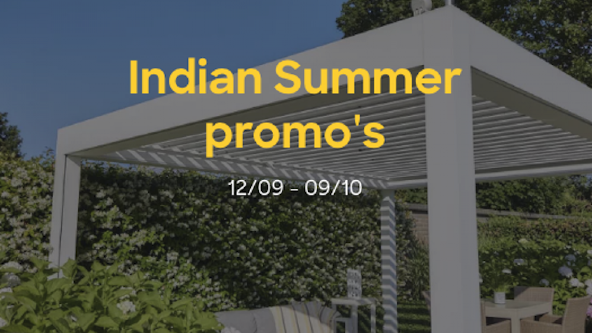 Indian summer promoties
